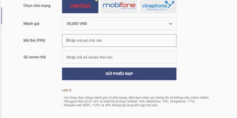 Cách nạp tiền Sky88 nhanh chóng cho bet thủ