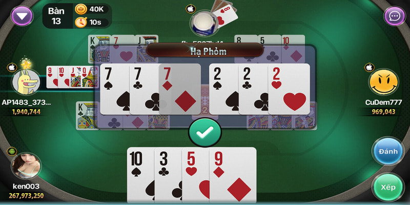 Game bài Phỏm dễ dàng chiến thắng với một số mẹo chơi hay ho 