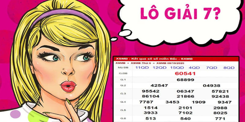 Thế nào là lô giải 7?